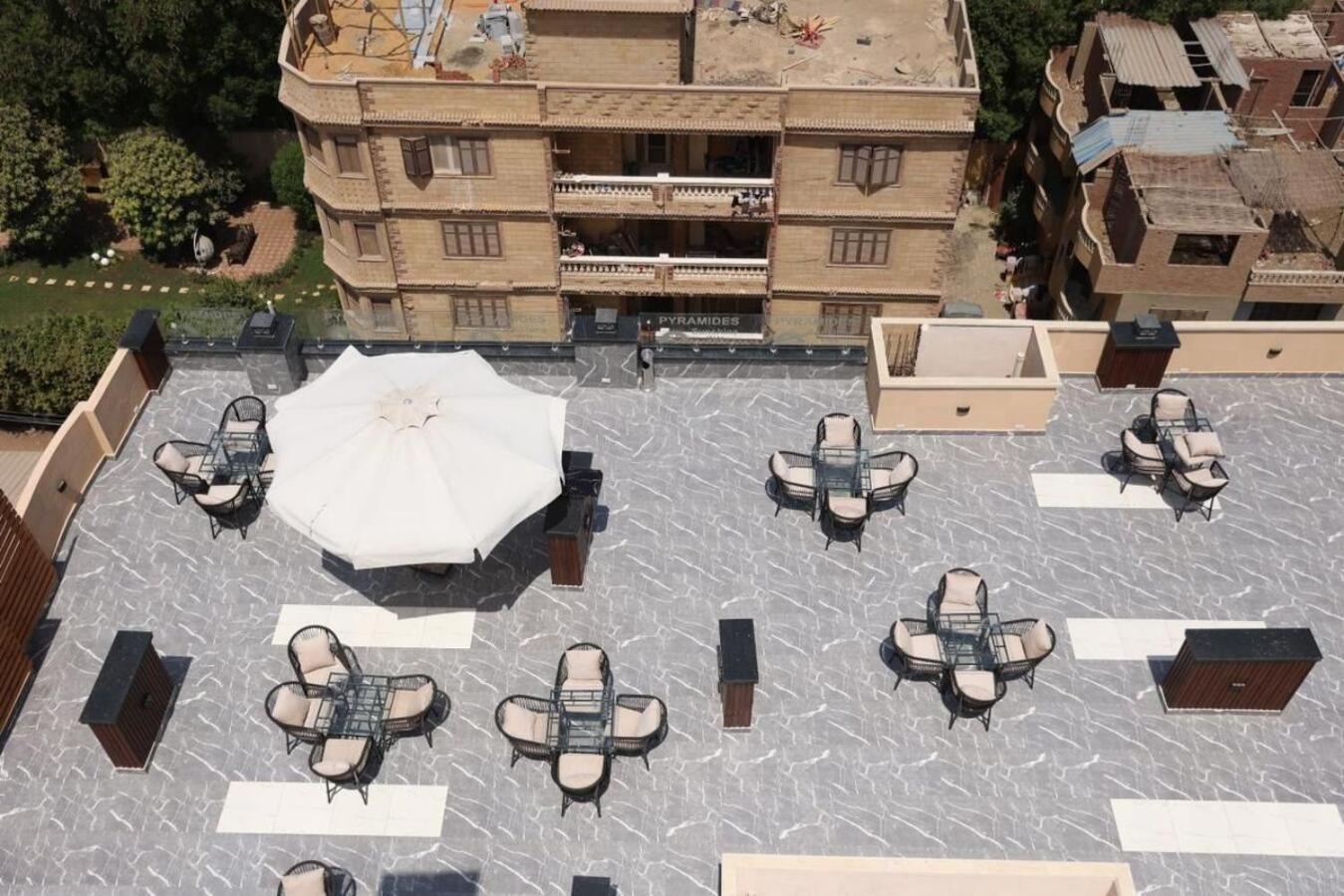 Pyramids Sunshine View Hotell Kafret el-Gabal Eksteriør bilde