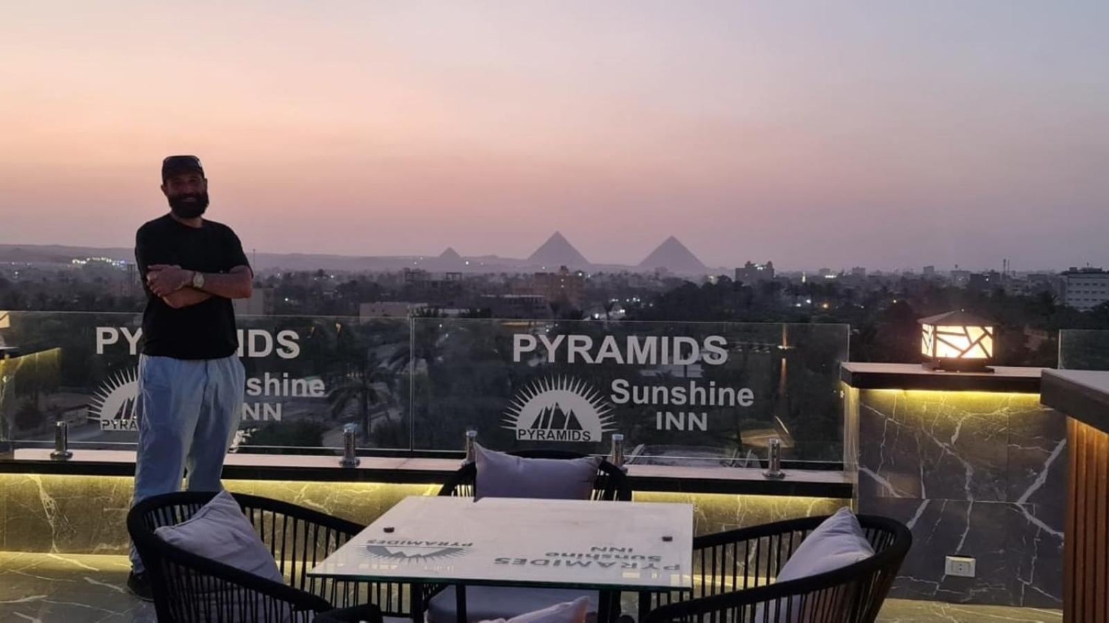 Pyramids Sunshine View Hotell Kafret el-Gabal Eksteriør bilde