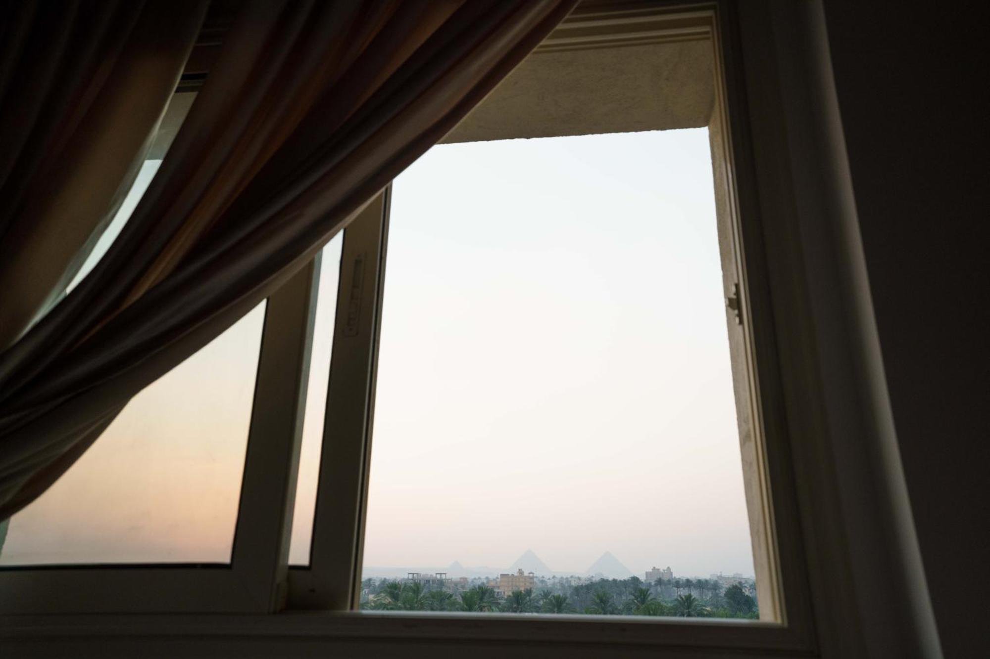 Pyramids Sunshine View Hotell Kafret el-Gabal Eksteriør bilde