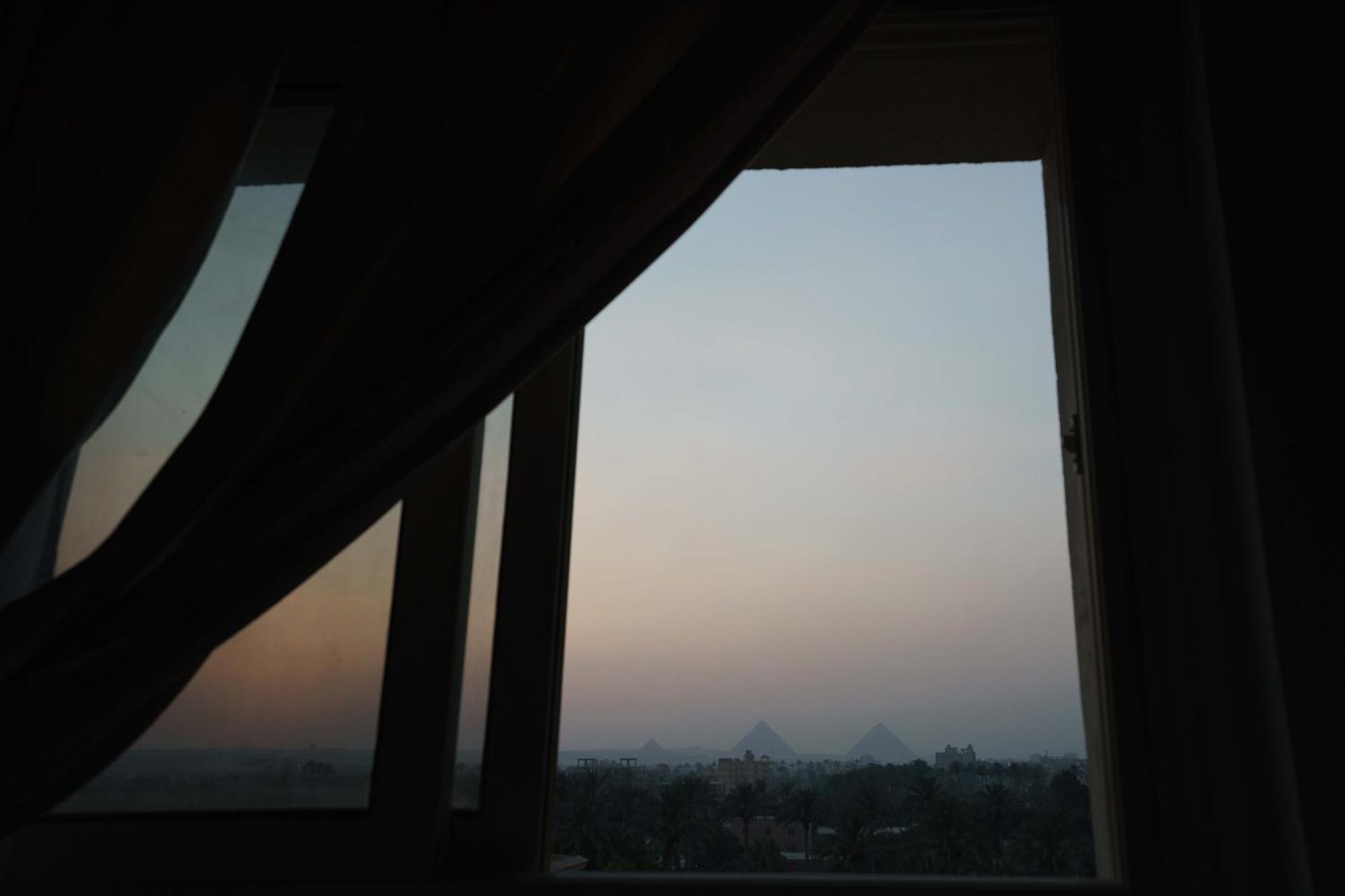 Pyramids Sunshine View Hotell Kafret el-Gabal Eksteriør bilde