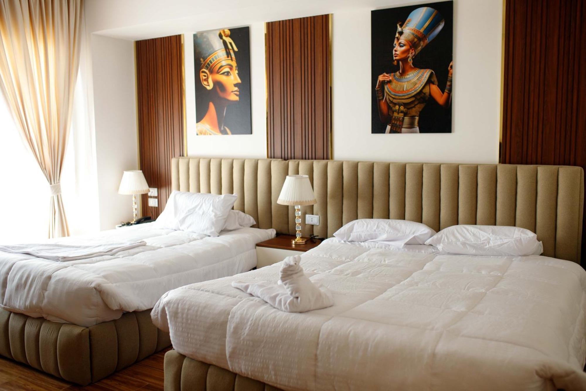 Pyramids Sunshine View Hotell Kafret el-Gabal Eksteriør bilde