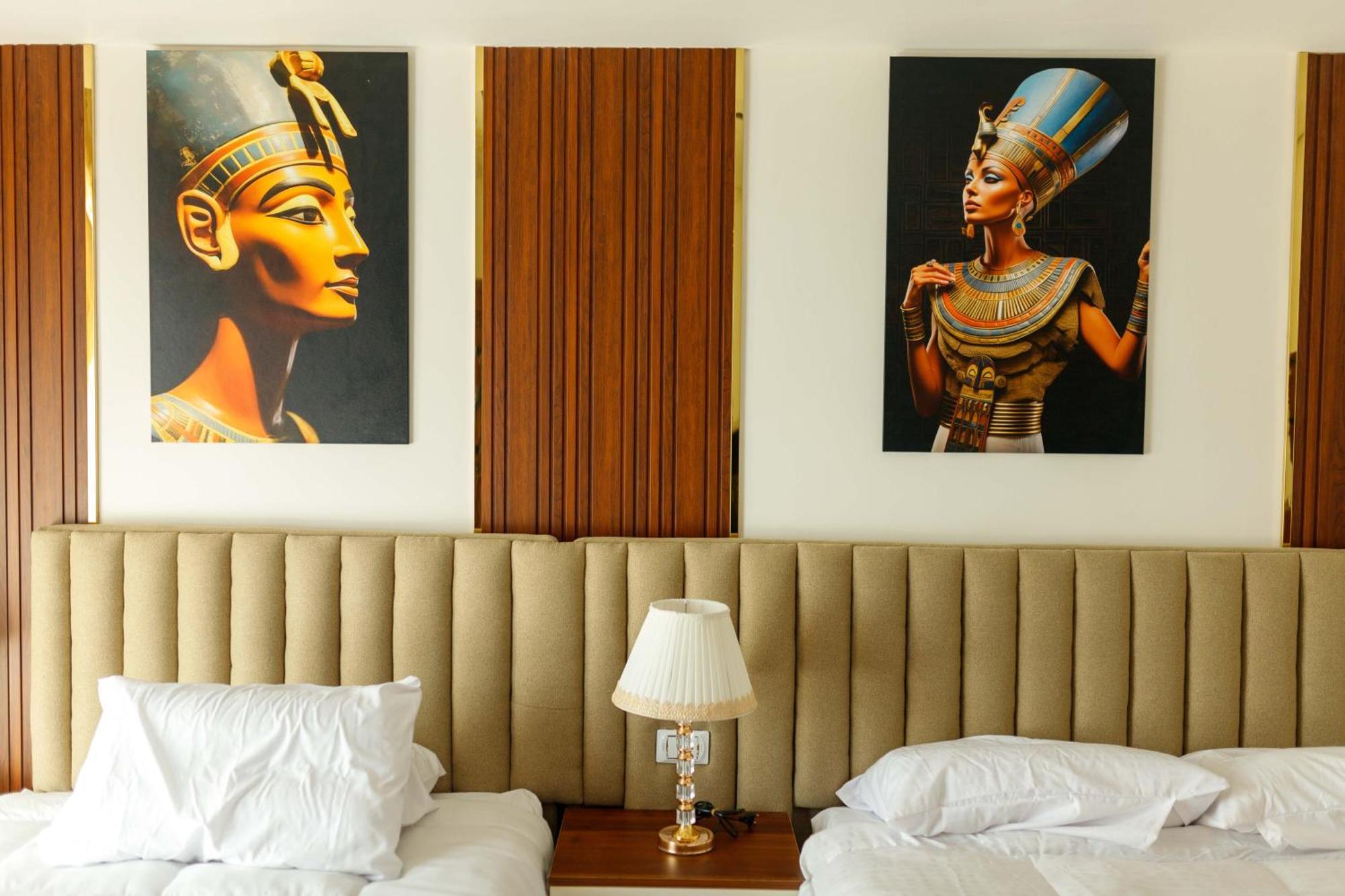 Pyramids Sunshine View Hotell Kafret el-Gabal Eksteriør bilde